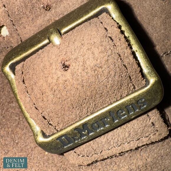 Dr. Martens Jorge II Slingback Mules Suede Leather Clog Sandals Tan Size 8 ~ NEW - Picture 12 of 13